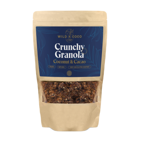 Wild & Coco Crunchy Granola Coco y Cacao