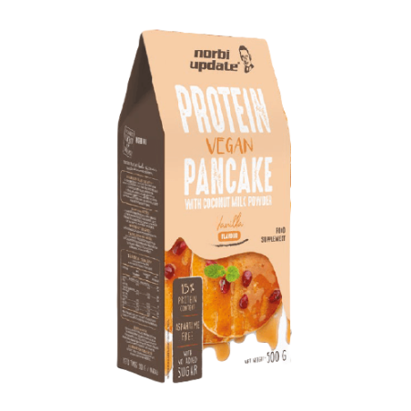 Norbi Update Protein Panquecas de baunilha veganas 10 porções