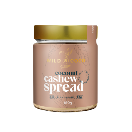 Wild and Coco Bio Cashew spread 150 g