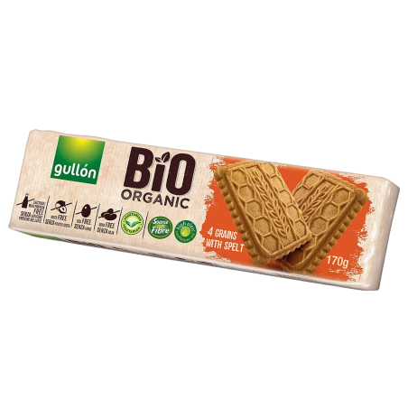 Gullón Organic biscuits with 4 types of cereals 170 g