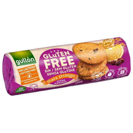 Gullón Avena gluten-free lactose-reduced orange biscuits 180 g