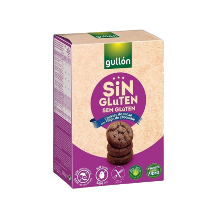 Gullón Galletas sin gluten con pepitas de chocolate 200 g