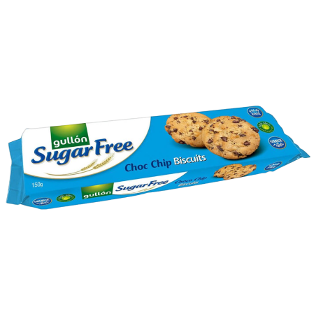 Gullón Choc chip cookies with sugar-free chocolate chips, with sweeteners 150 g