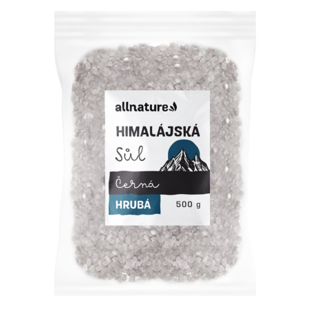 Allnature Himalayan black salt coarse 500 g