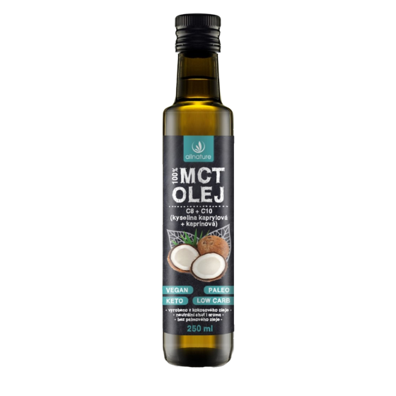 Óleo MCT Allnature 250 ml