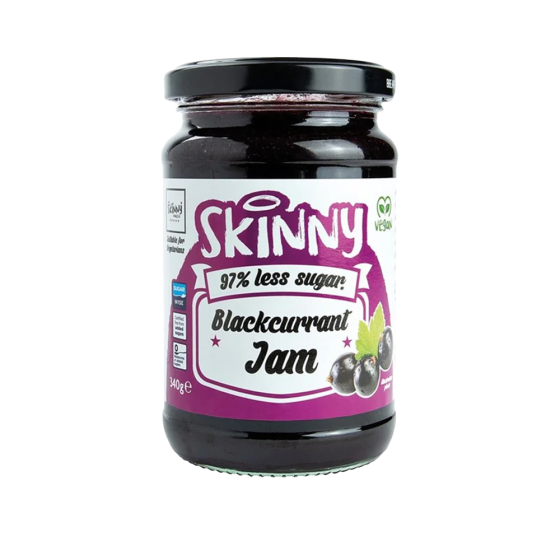 Skinny Jam černý rybíz 340 g