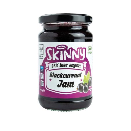 Skinny Jam blackcurrant 340 g