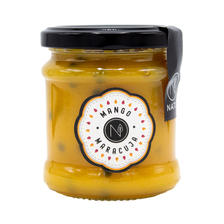 Natu Mango-Maracuja extra jam selection without added sugar 205 g