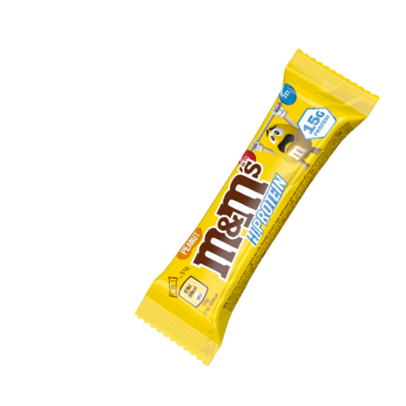 Barrita Hi Protein de cacahuete M&M's 51 g