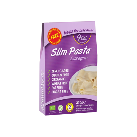 Slim Pasta Cognac lasanha BIO em salmoura 270 g