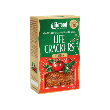 Lifefood Bio Raw Life Crackers Italian 90 g