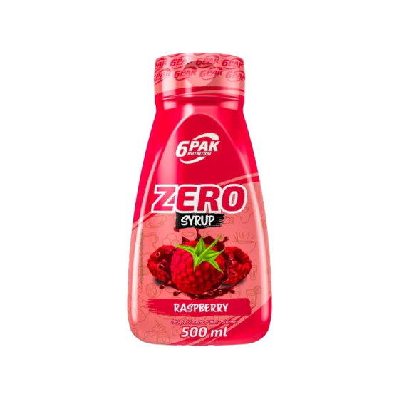 6Pak Zero Syrup malina 500 ml