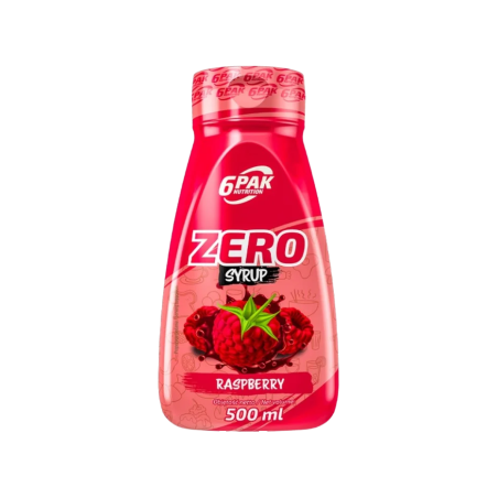 6Pak Zero Jarabe frambuesa 500 ml