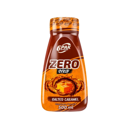 6Pak Zero Sirope Caramelo Salado 500 ml