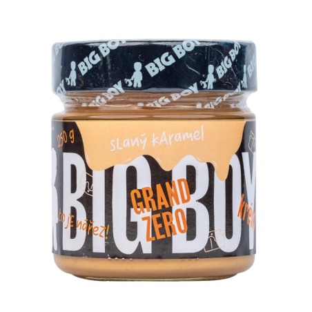 BigBoy Grand Zero Peanut cream with salted caramel 250 g