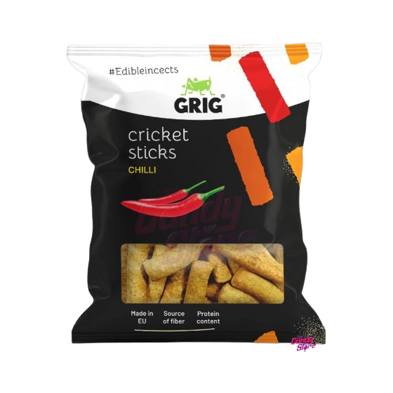 Grig Cricket chilli sticks...