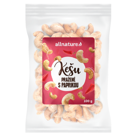 Allnature Cashew roasted paprika 100 g