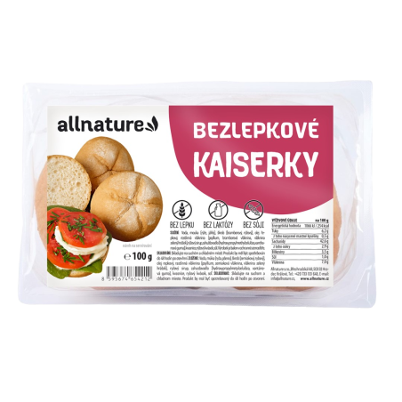 Allnature Bezlepkové kaiserky 100 g