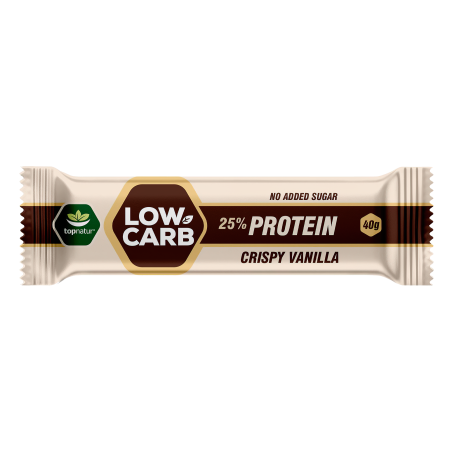 Topnatur Low carb protein bar Crispy Vanilla 40 g