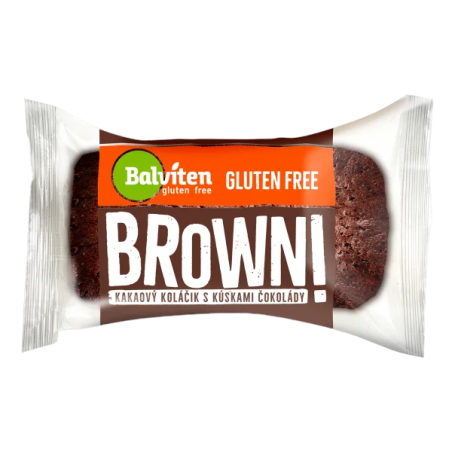 Balviten Brownie de cacao con pepitas de chocolate 37 g