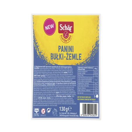 Schar Panini bollos 130g