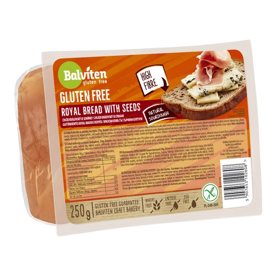 Balviten Royal Bread dark gluten-free 250 g