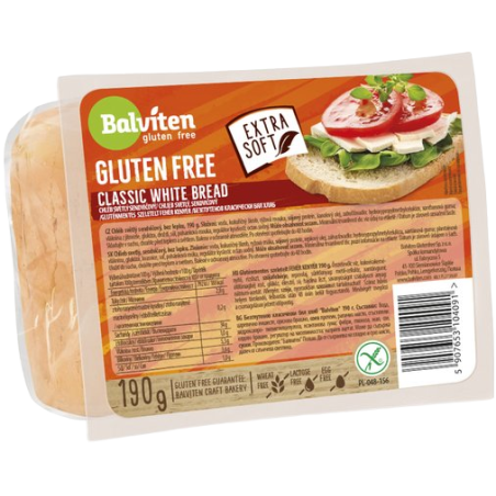 Balviten Gluten-free sliced light bread 190 g