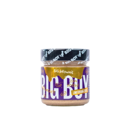 Big Boy Big Brownie Creme de avelã com caju e chocolate branco 220 g