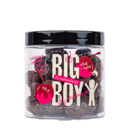 BigBoy Dark chocolate covered cherries @kamilasikl 190 g