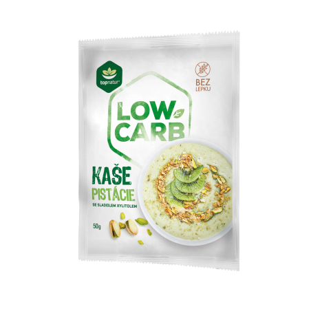 Topnatur Low carb kaše pistáciová se sladidlem 50 g