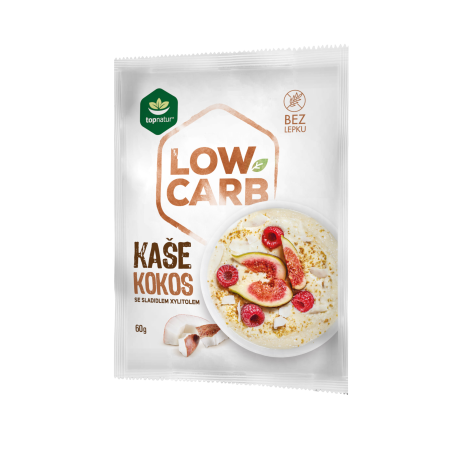 Topnatur Low carb kaše kokosová se sladidlem 60 g