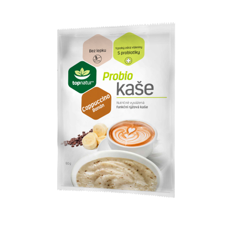 Topnatur Probio papas de aveia cappuccino e banana 60 g