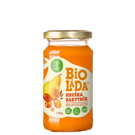 Koldokol Bio Biolade espino amarillo y pera 230 g