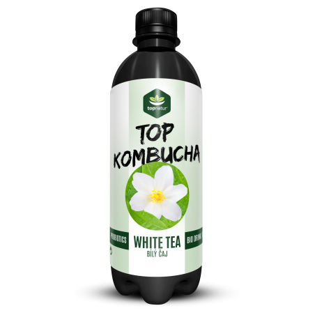 Topnatur Kombucha Bílý čaj 500 ml