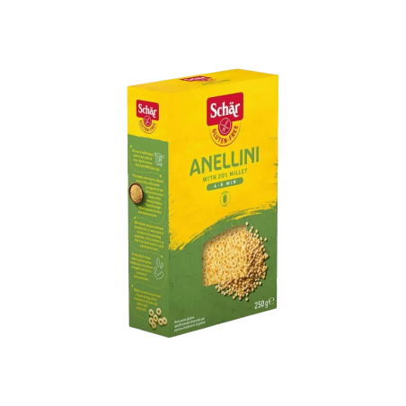 Massa sem glúten Schär Anellini 250g