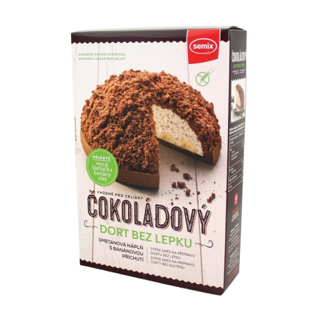 Semix Bolo de chocolate sem glúten 430 g