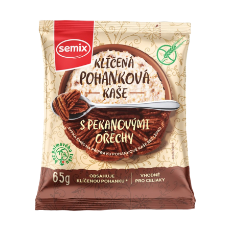 Semix Buckwheat porridge with pecans 65 g