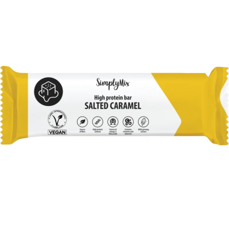 Barra de caramelo salgado SimplyMix 50 g