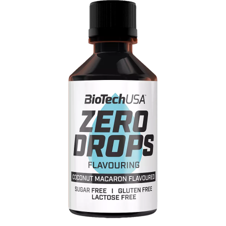 BioTech Zero Drops coconut macaroon 50 ml