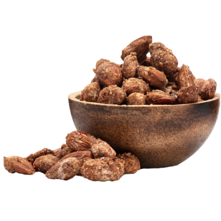 Almendras Grizly en caramelo salado con miel 500 g