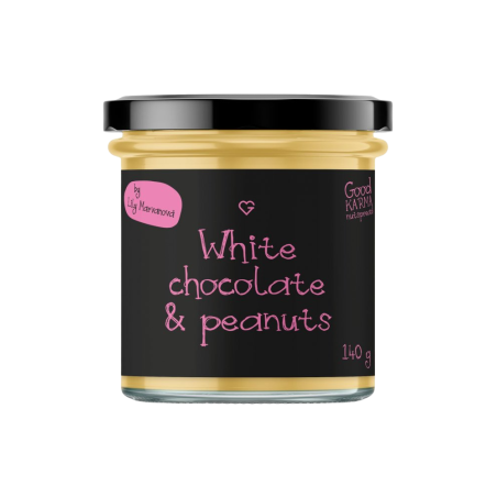 Goodie White chocolate & Peanuts by Lily Marvanová 140 g