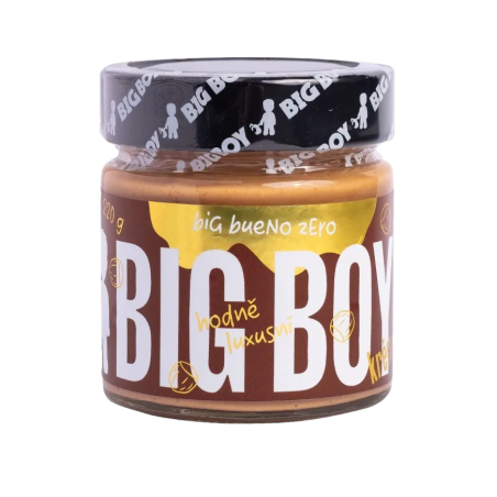 Big Boy® Big Bueno zero jemný lískový krém s březovým cukrem 220g