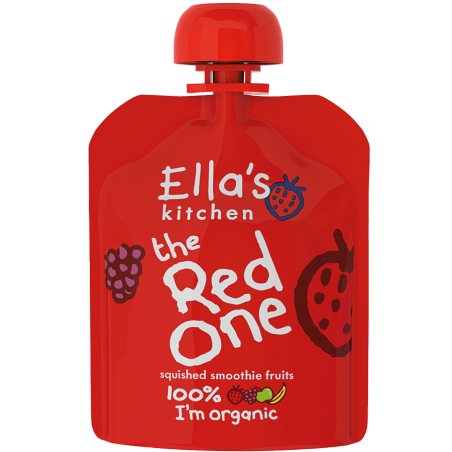 Ella's Kitchen Bio RED ONE ovocné pyré s jahodami  90 g