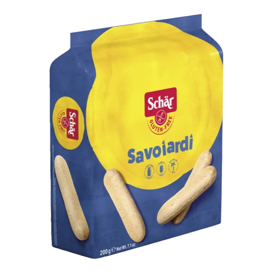 Biscoitos Schär Savoiardi...