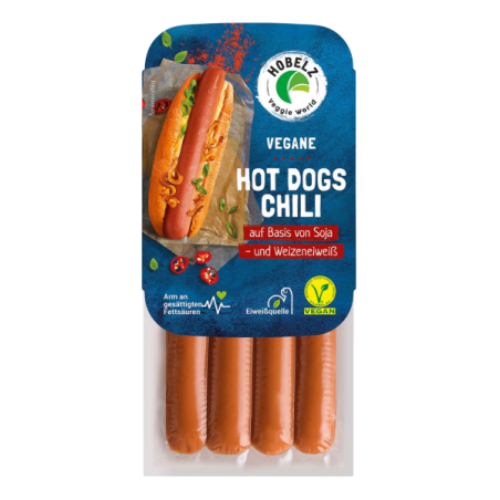 Hobelz Hot dog párky chilli 200g