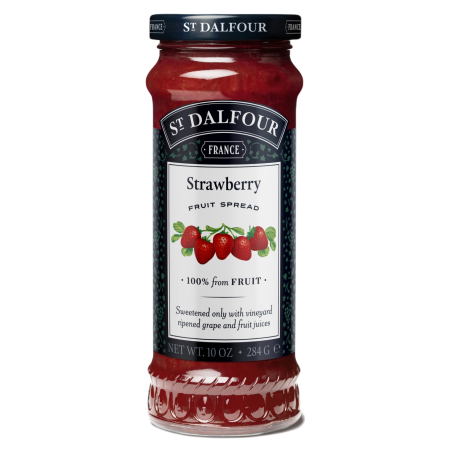 St. Dalfour Strawberry fruit spread 284 g