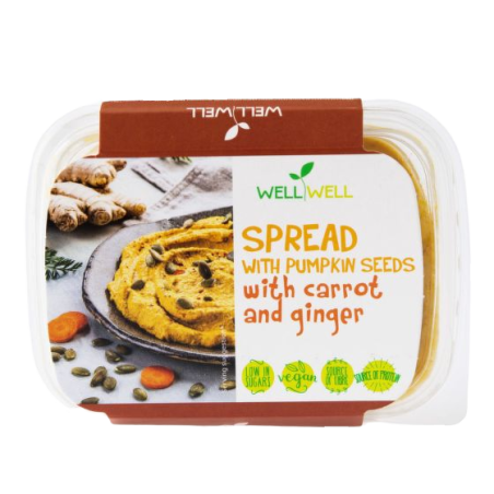 Well Well Pumpkin spread with carrot and ginger 125 g