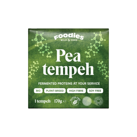 Wild and Coco Organic Tempeh peas 170 g