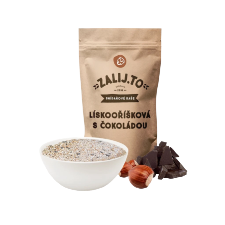 Zalij.To Gachas de avena y avellanas con chocolate 500 g