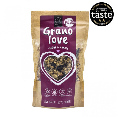 Natu Paleo Granola Třešně a mandle 370 g